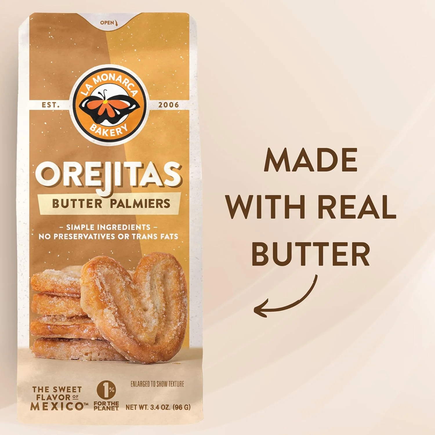 Butter Palmiers Orejitas Cookies - Image 3