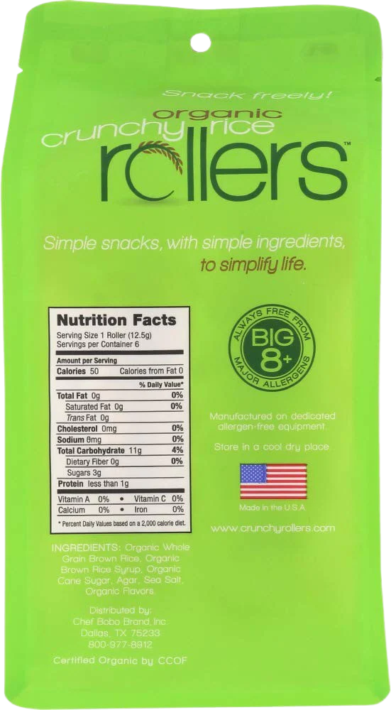 Caramel Sea Salt Crunchy Rice Rollers - Image 2