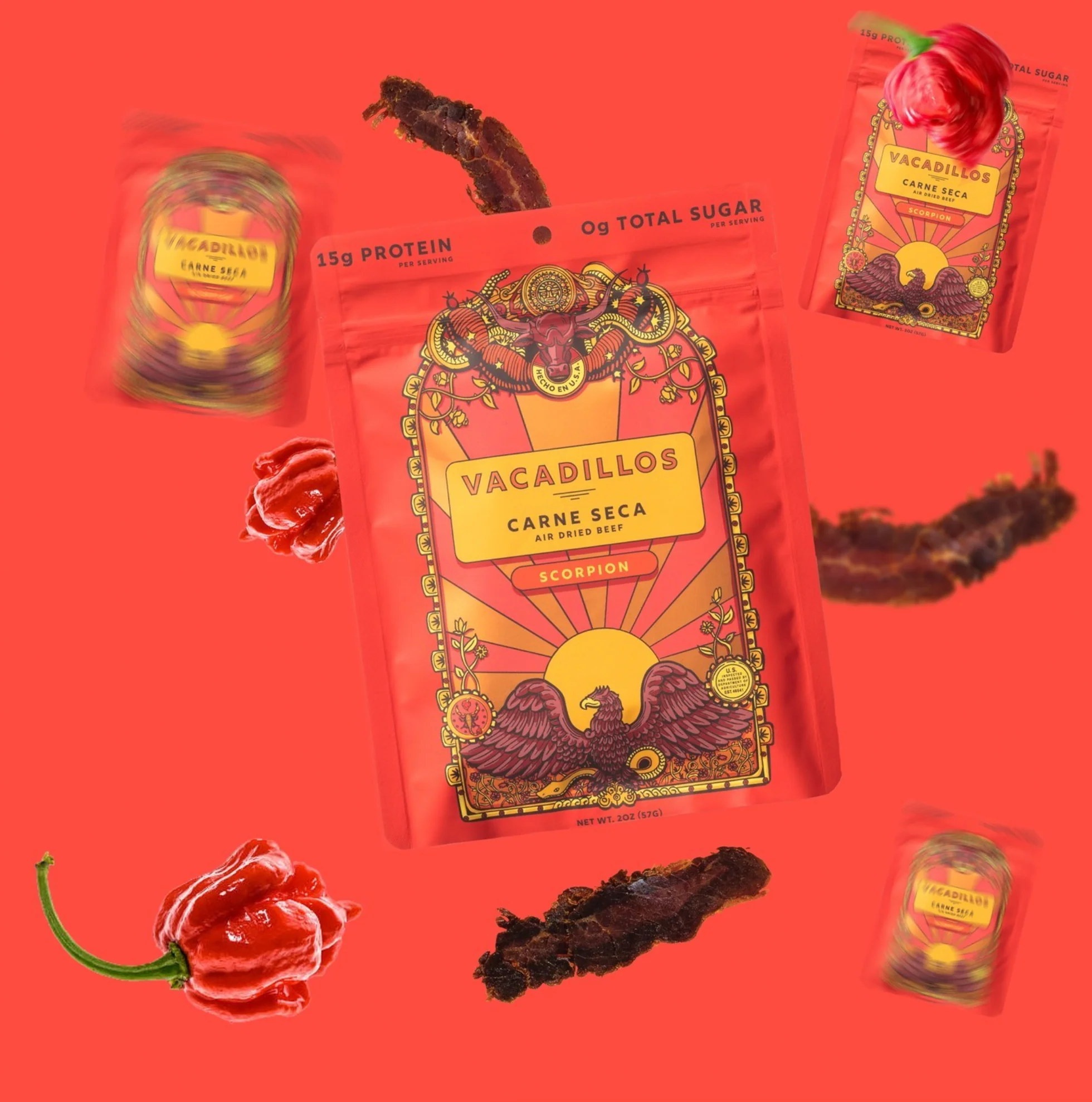 Carne Seca Scorpion Jerky (8 Pack) - Image 3