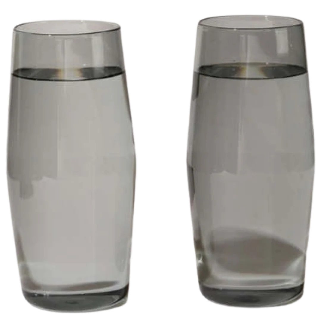 Century Glass Set Of Two (Gray)