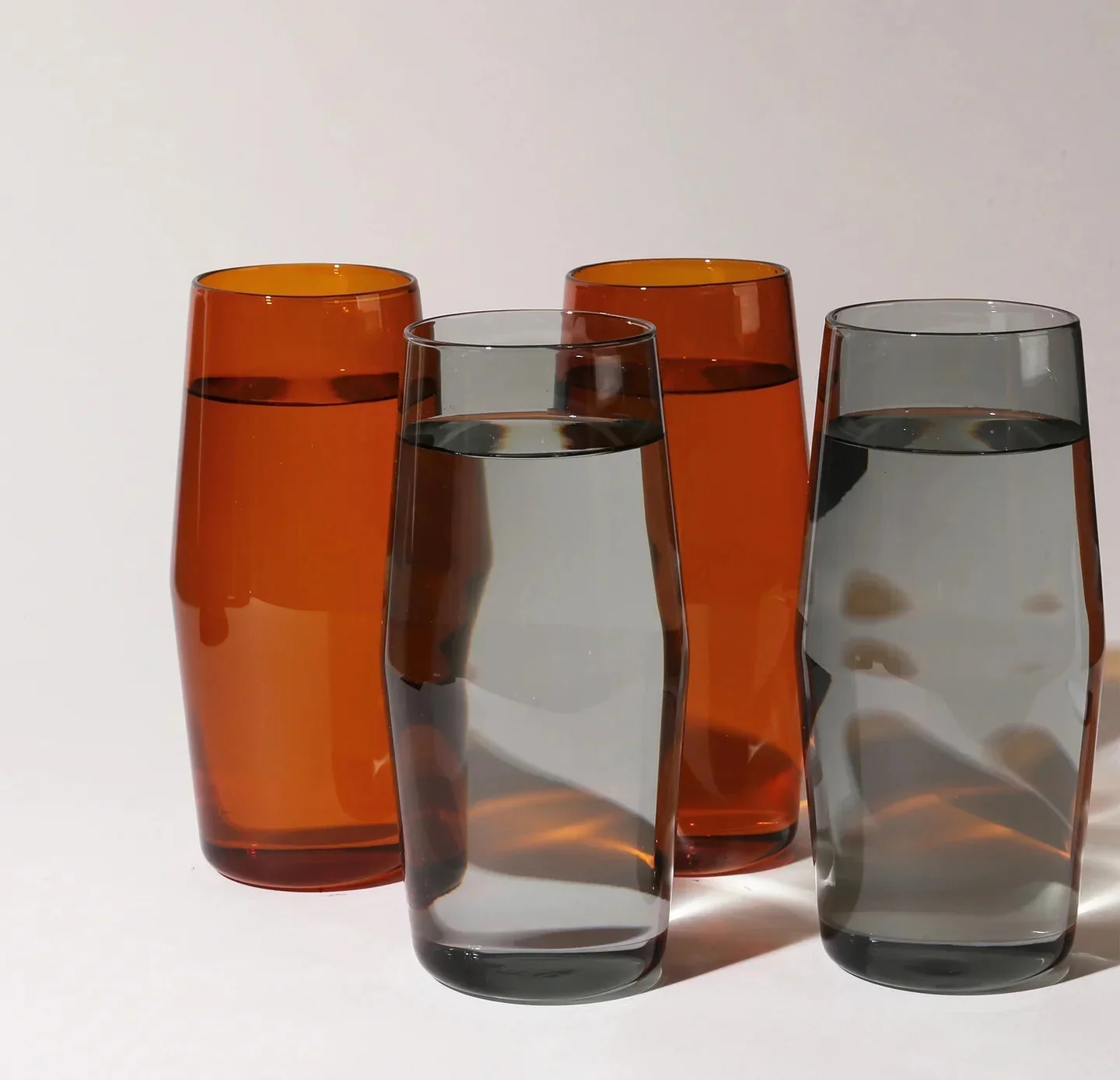 Century Glass Set Of Two (Gray) - Image 5