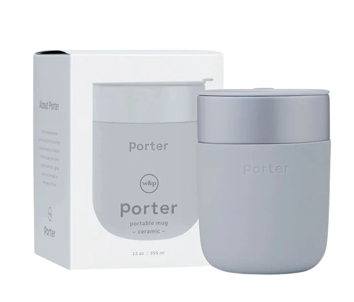 Ceramic Travel Mug - 12 oz - Slate