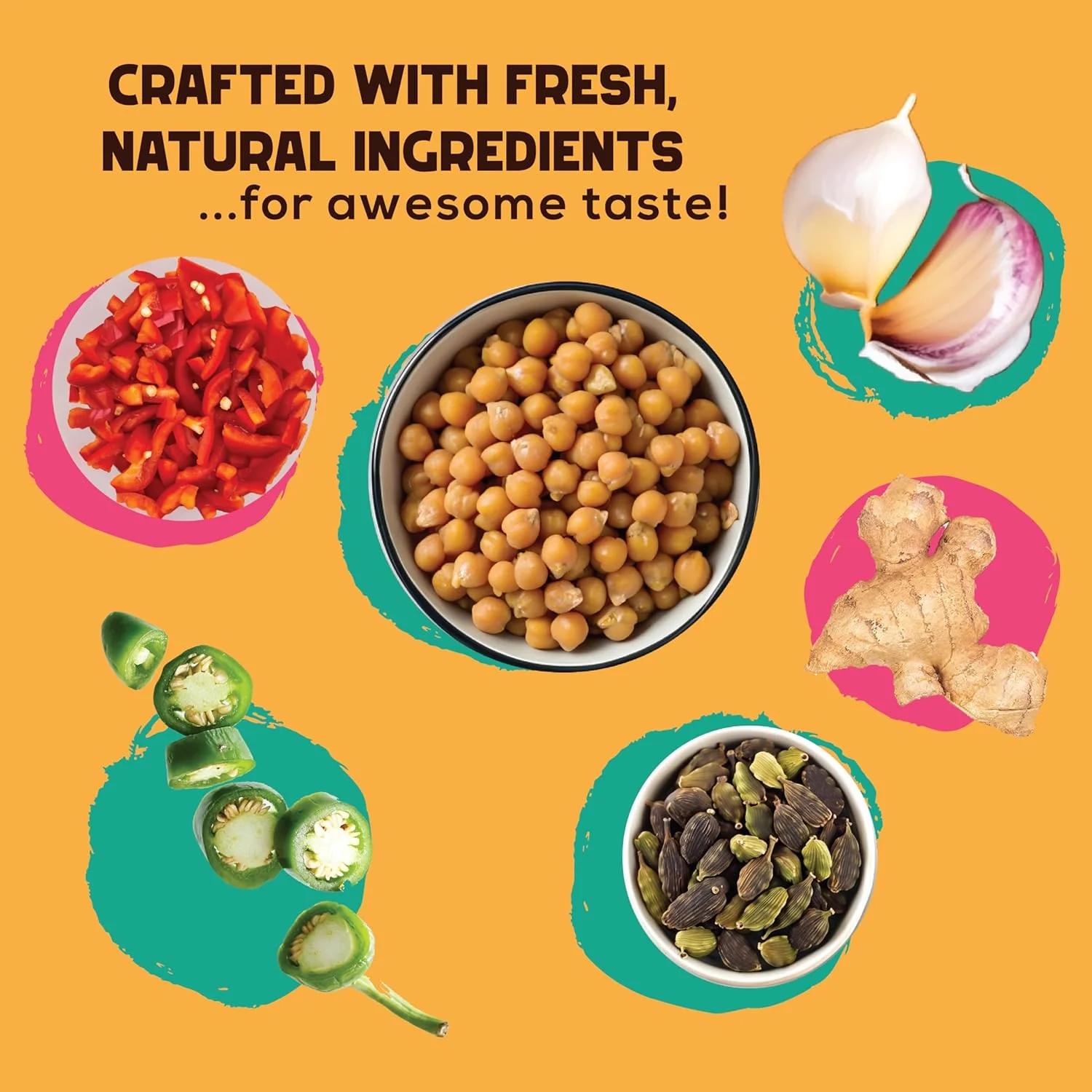 Cha-Cha Chickpeas - Heat And Eat (2 Pack) - Image 3