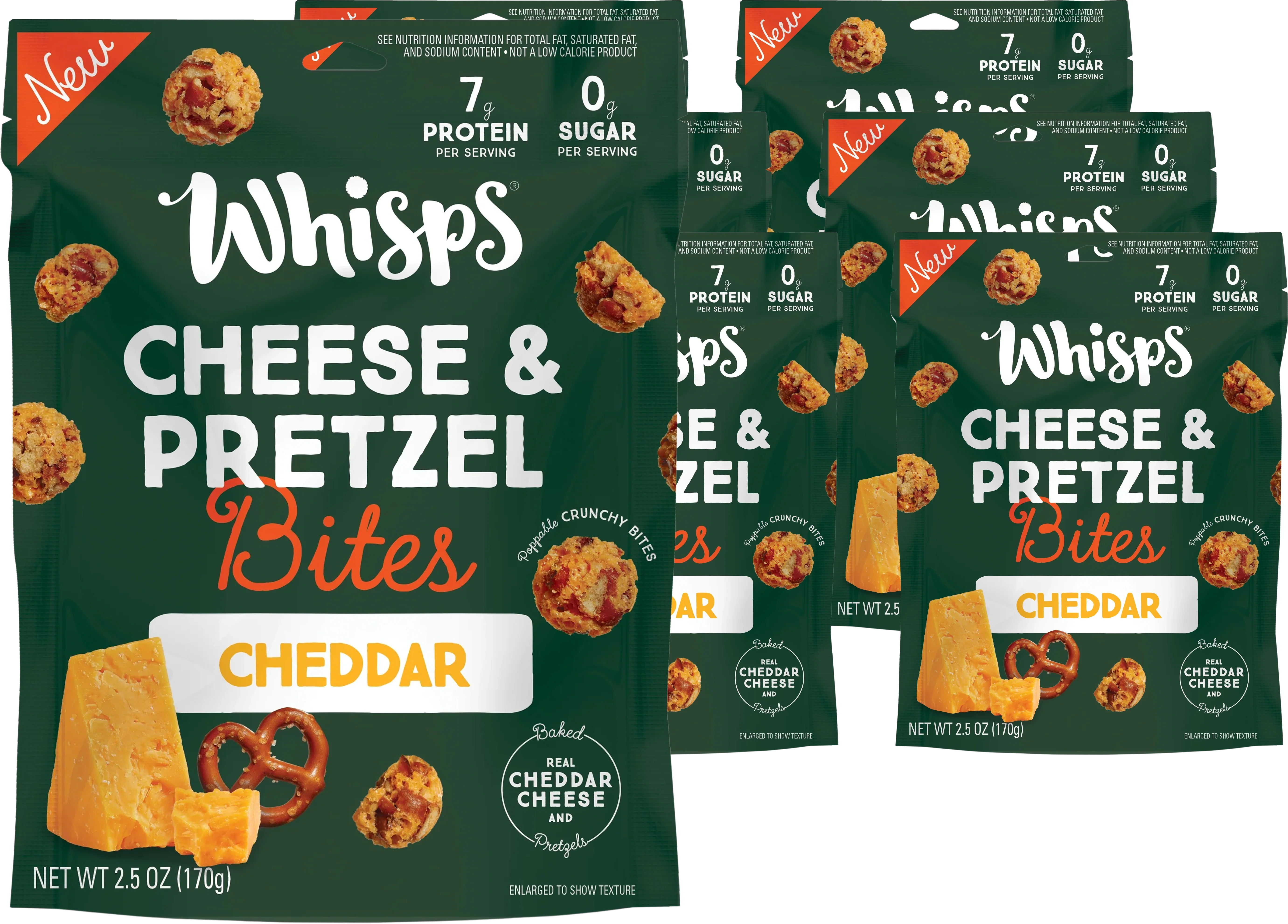 Cheddar Pretzel Bites (6 Pack)