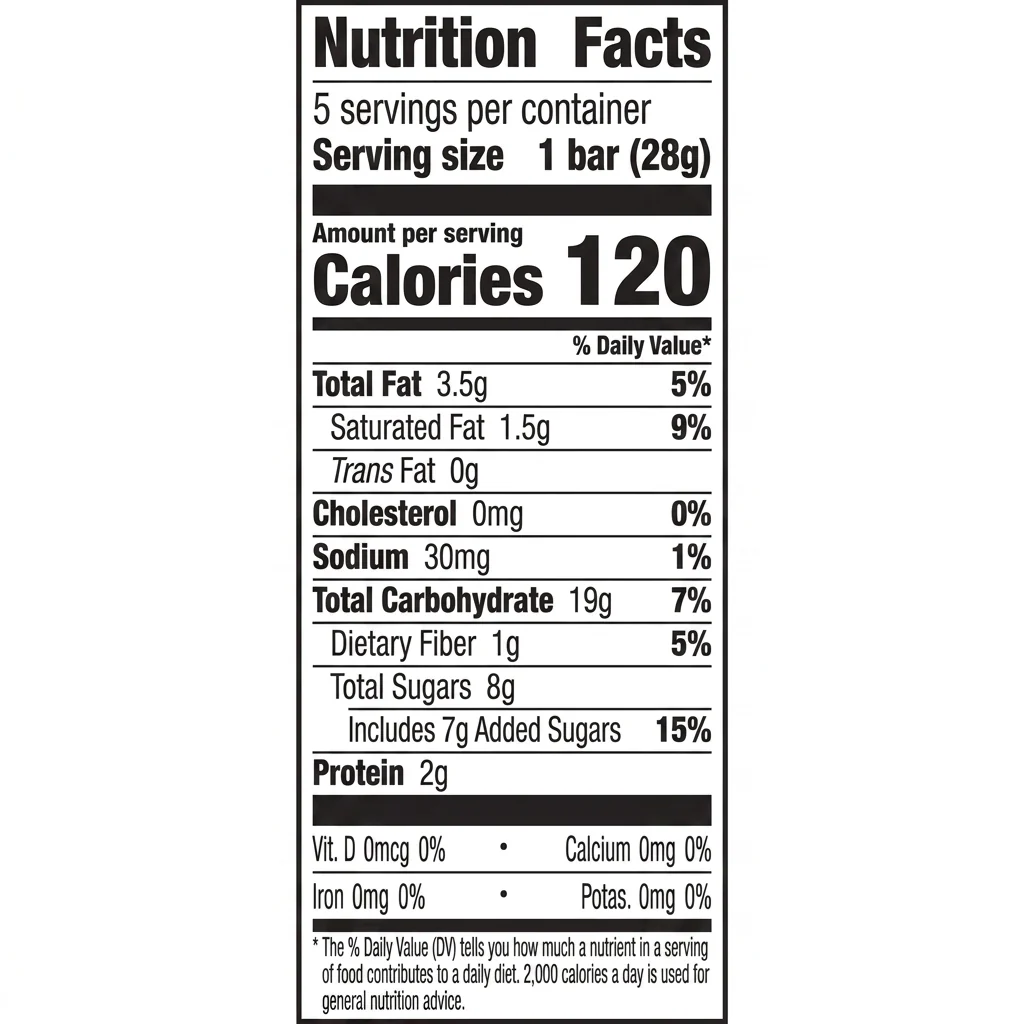 Chewy Granola Bars - Birthday Cake (5 CT) - Image 3