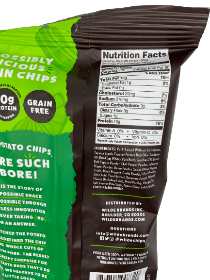 Chili Lime Verde Pork Chips - Image 2