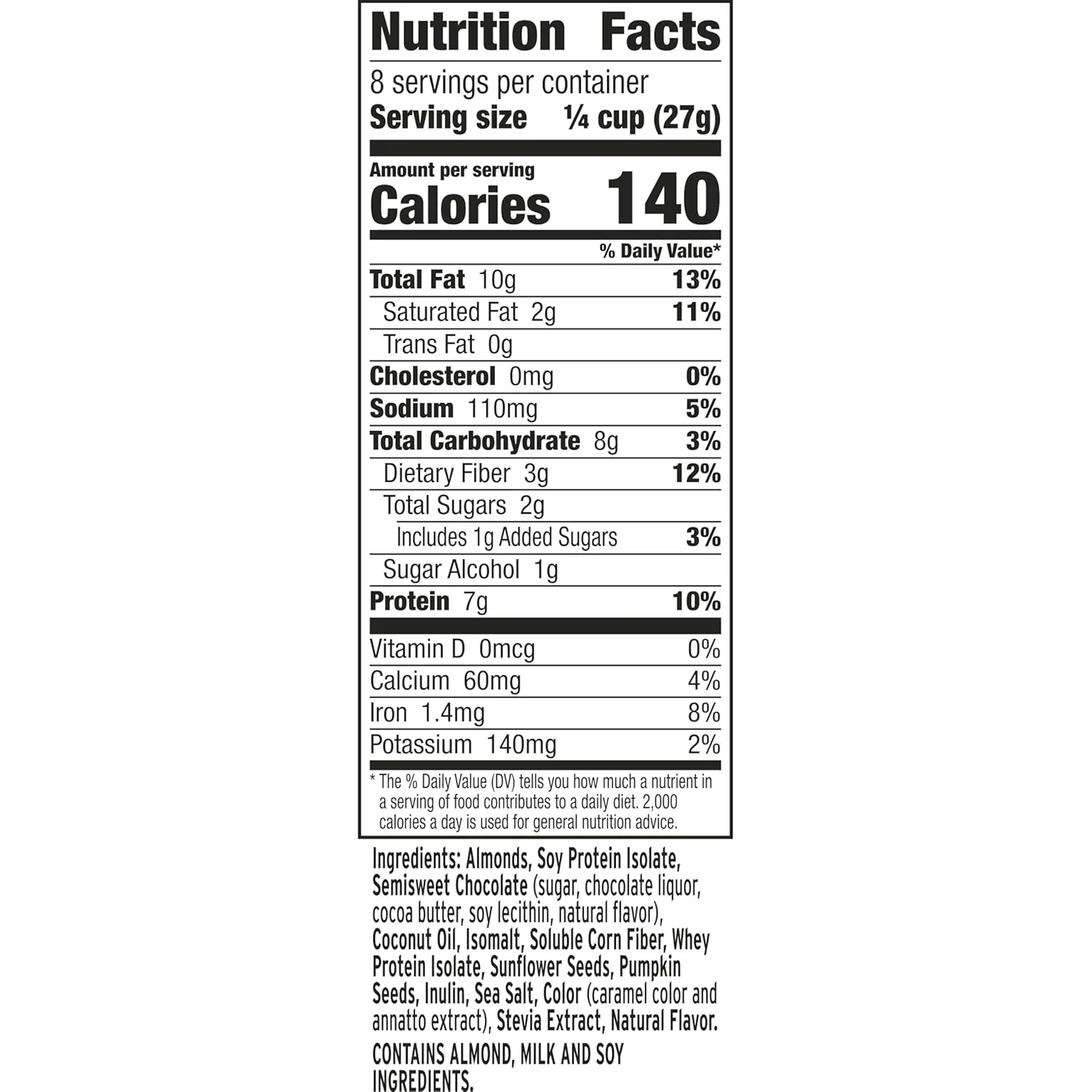 Chocolate Almond Granola Cereal - Image 3