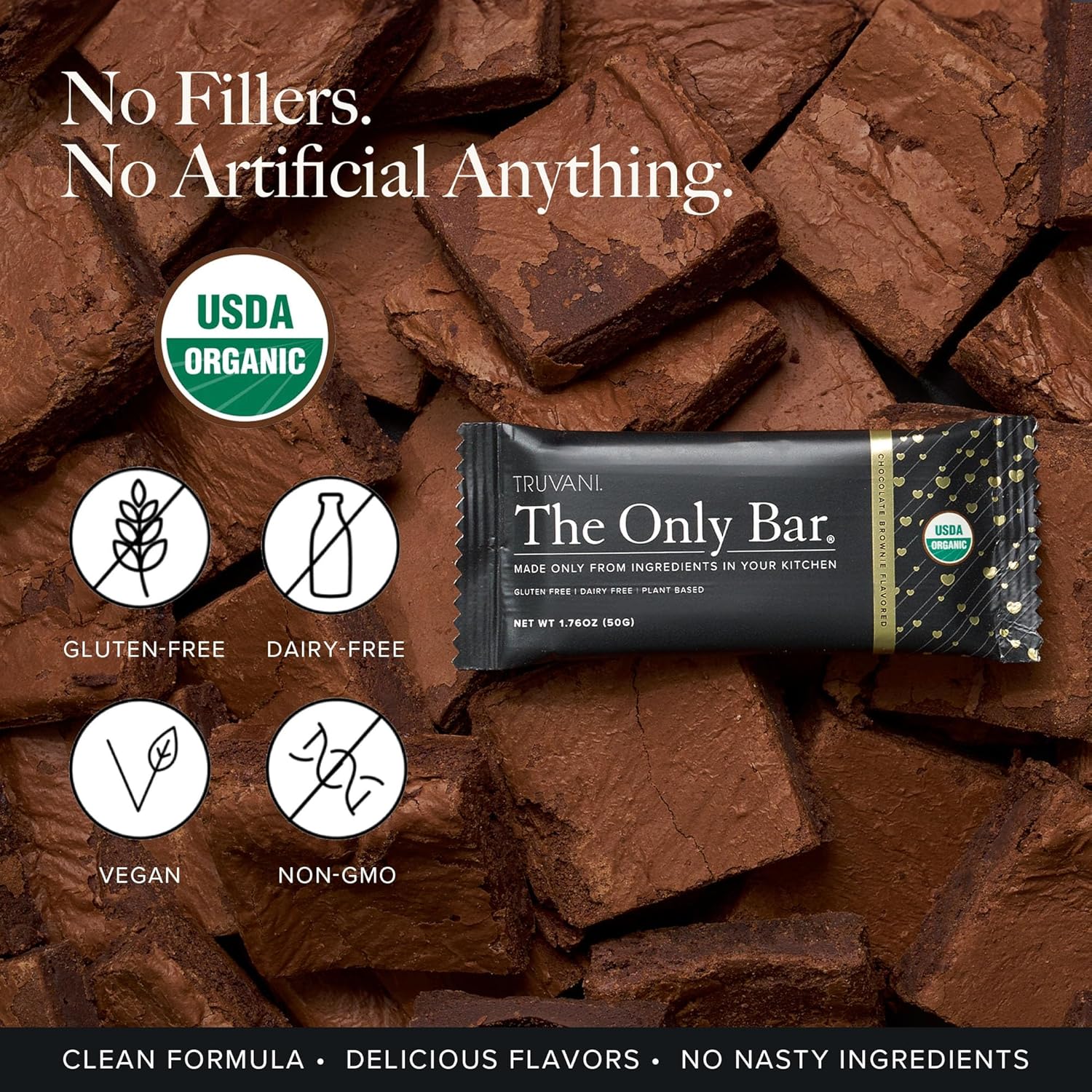 Organic Chocolate Brownie Bar (4 CT) - Image 2