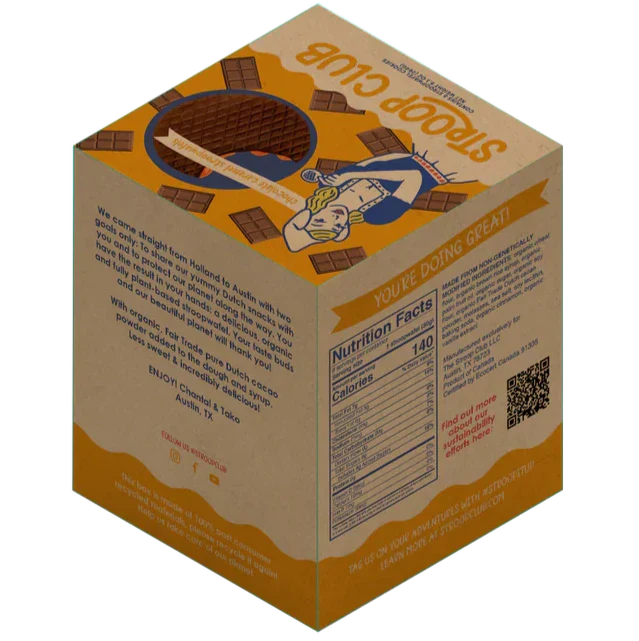 Chocolate Caramel Stroopwafels (8 CT) - Image 4
