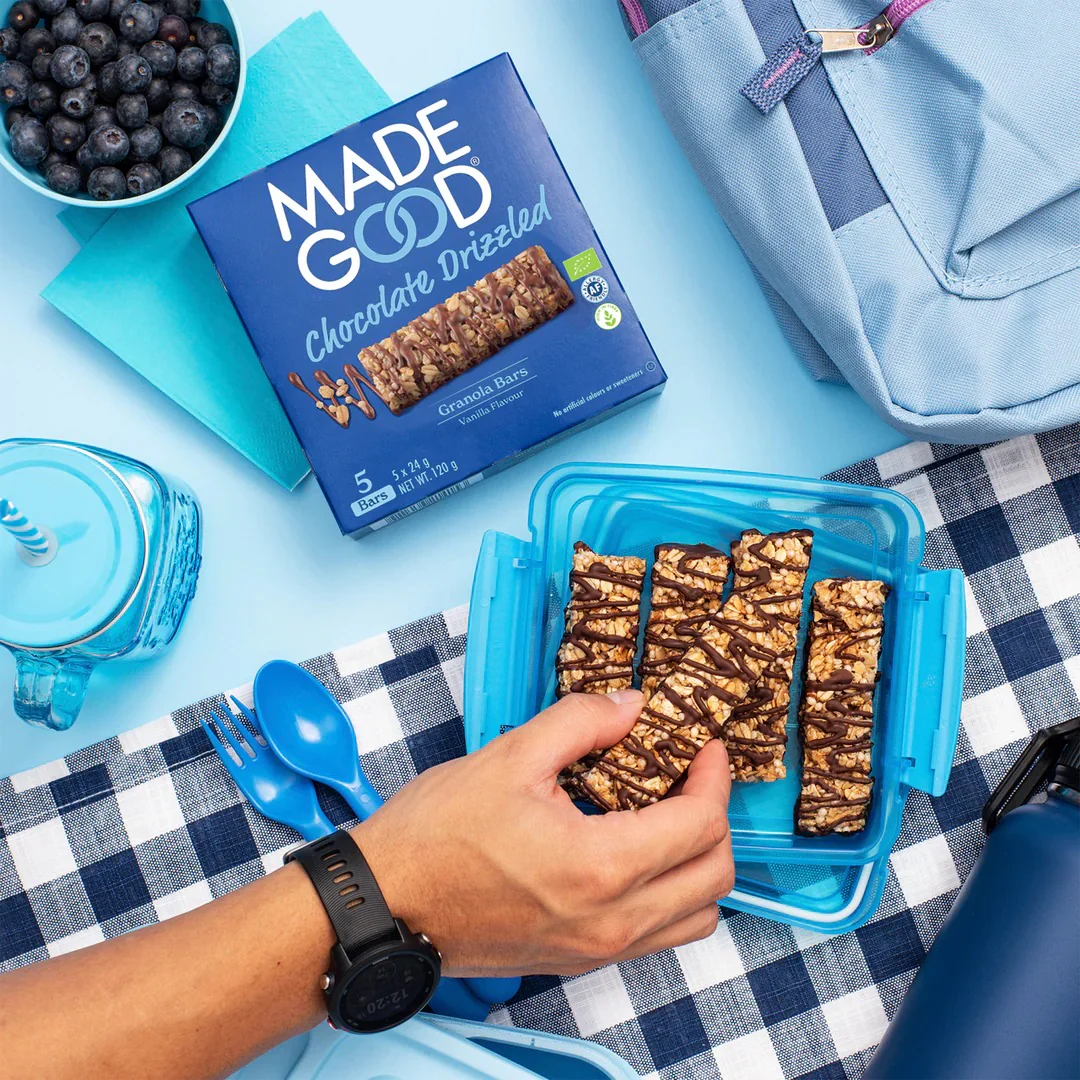 Chocolate Drizzled Vanilla Granola Bars (5 CT) - Image 3
