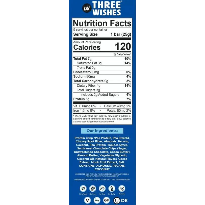 Chocolate Chip Grain-Free Granola Bars (5 CT) - Image 3