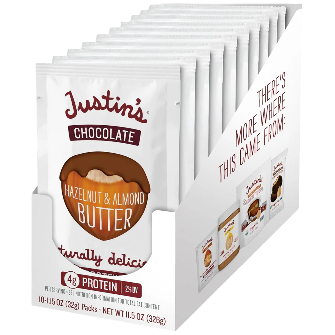 Chocolate Hazelnut & Almond Butter Squeeze Pack (10 CT)