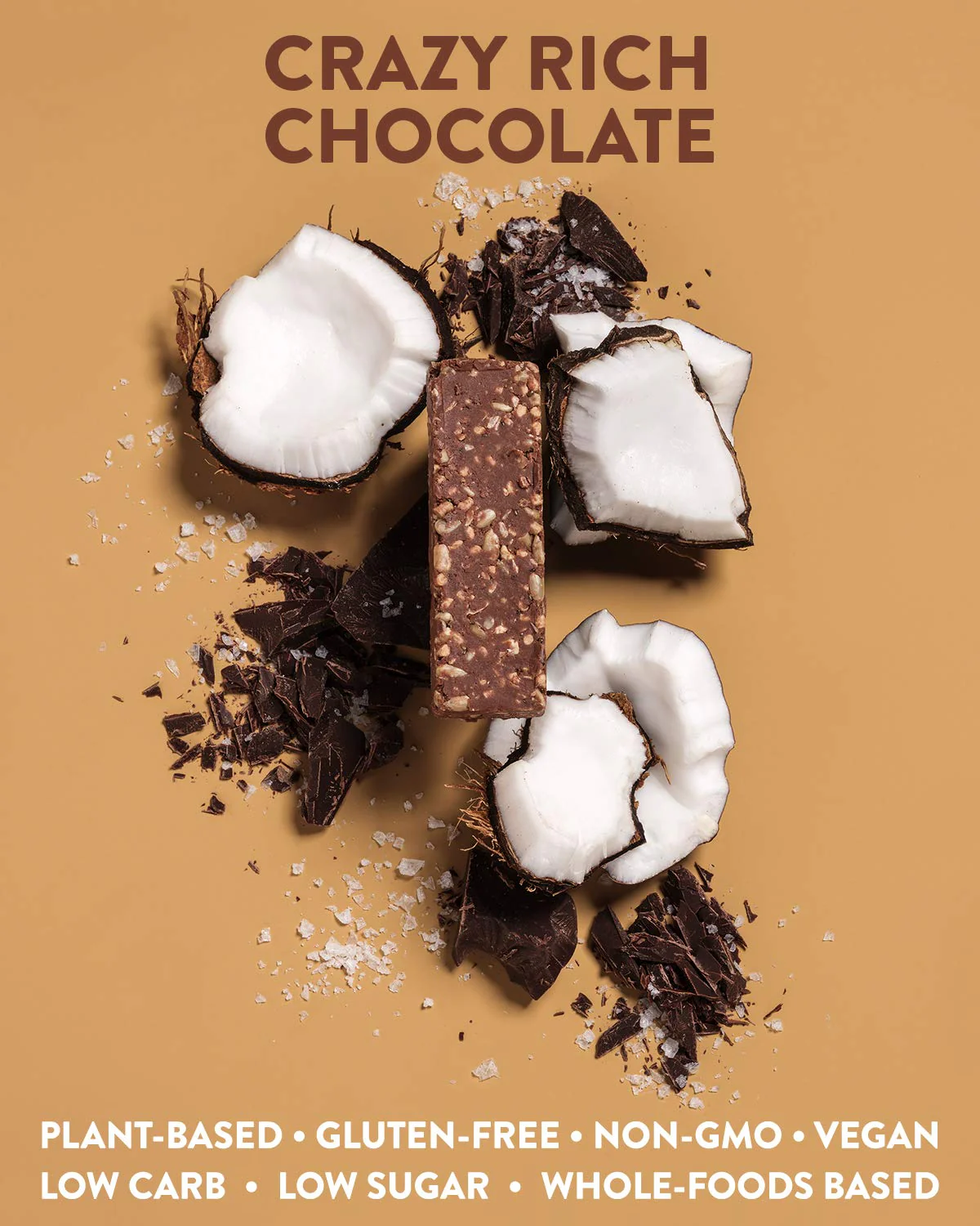Chocolate Sea Salt Bar (12 CT) - Image 3