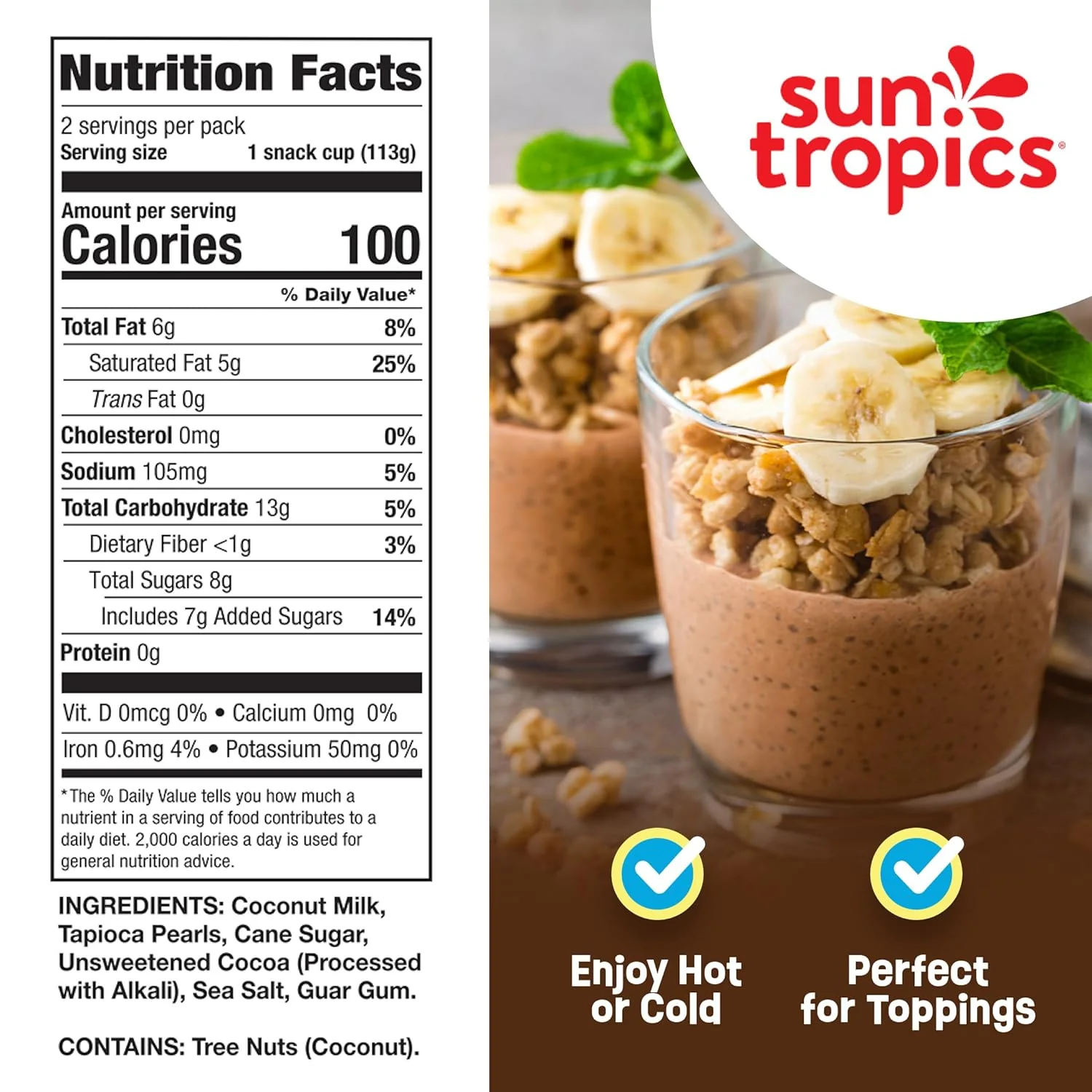 Chocolate Tapioca Pudding (2 CT) - Image 4