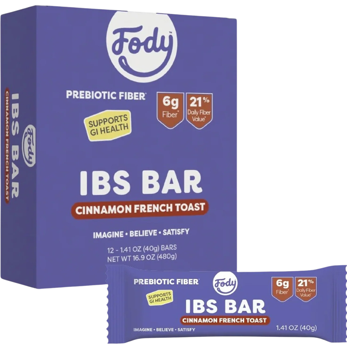 Cinnamon French Toast IBS Bars (12 CT)