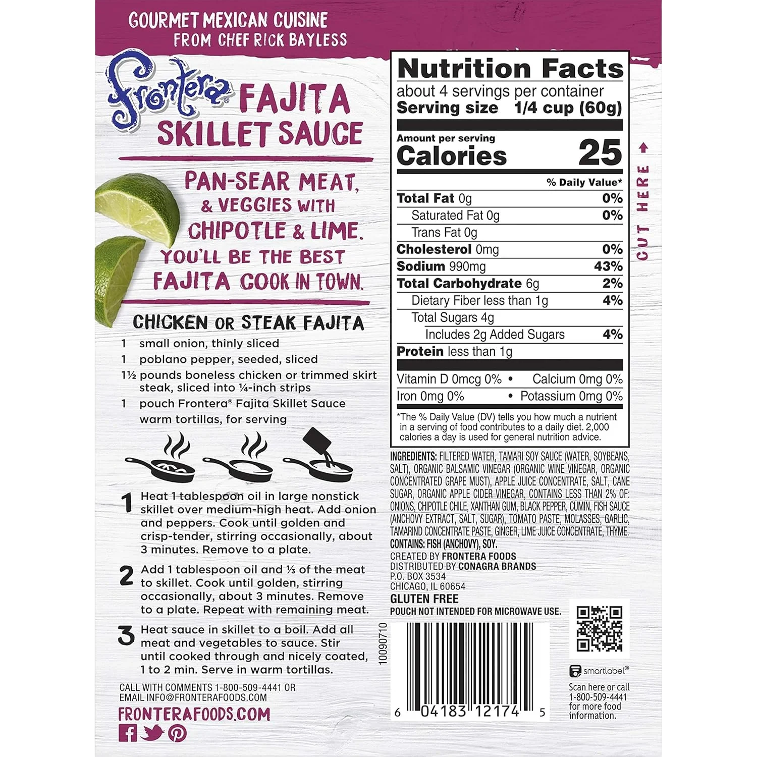 Classic Fajita Skillet Sauce With Chipotle & Lime (6 Pack) - Image 3
