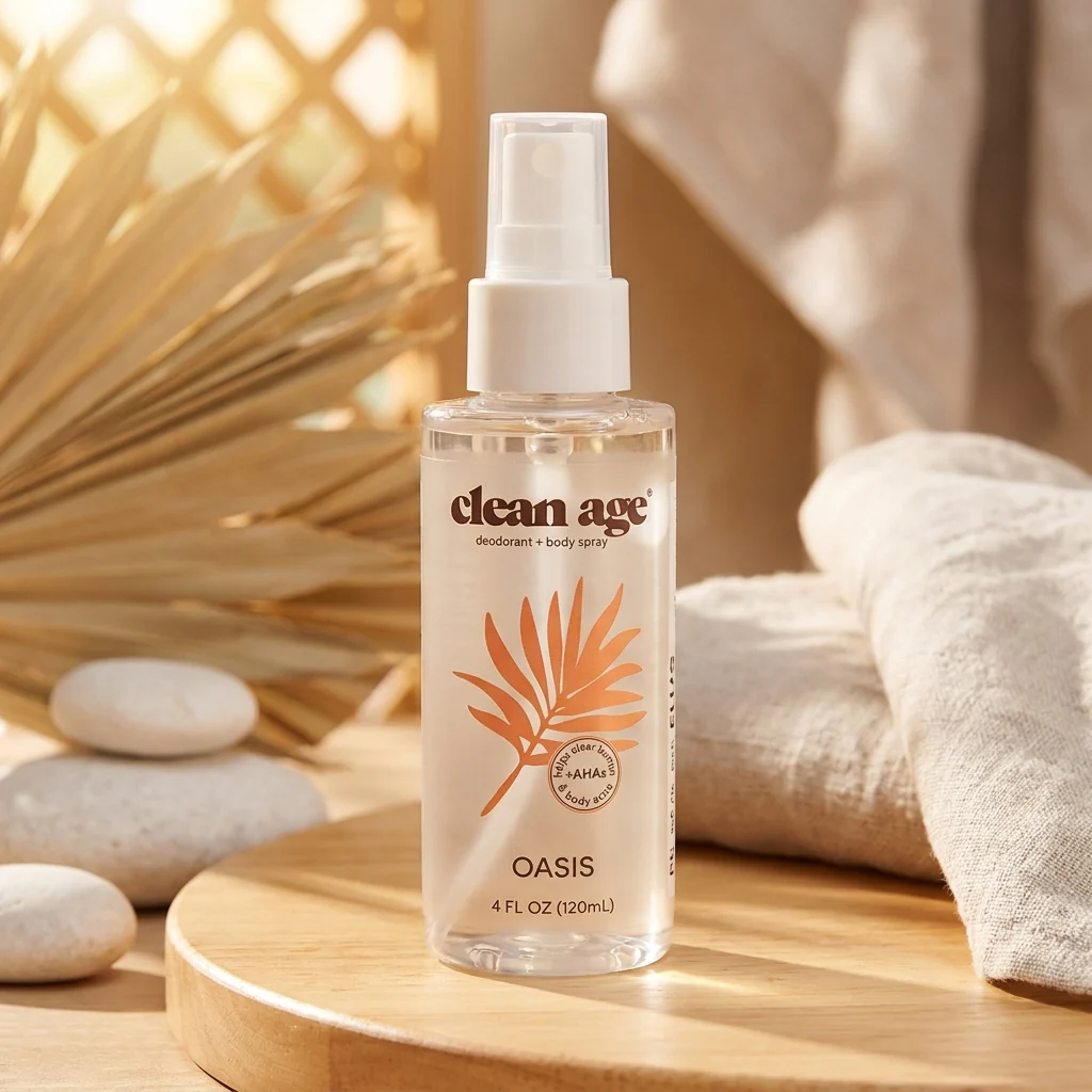 Clean Age Oasis AHA Deodorant + Body Spray - Image 2