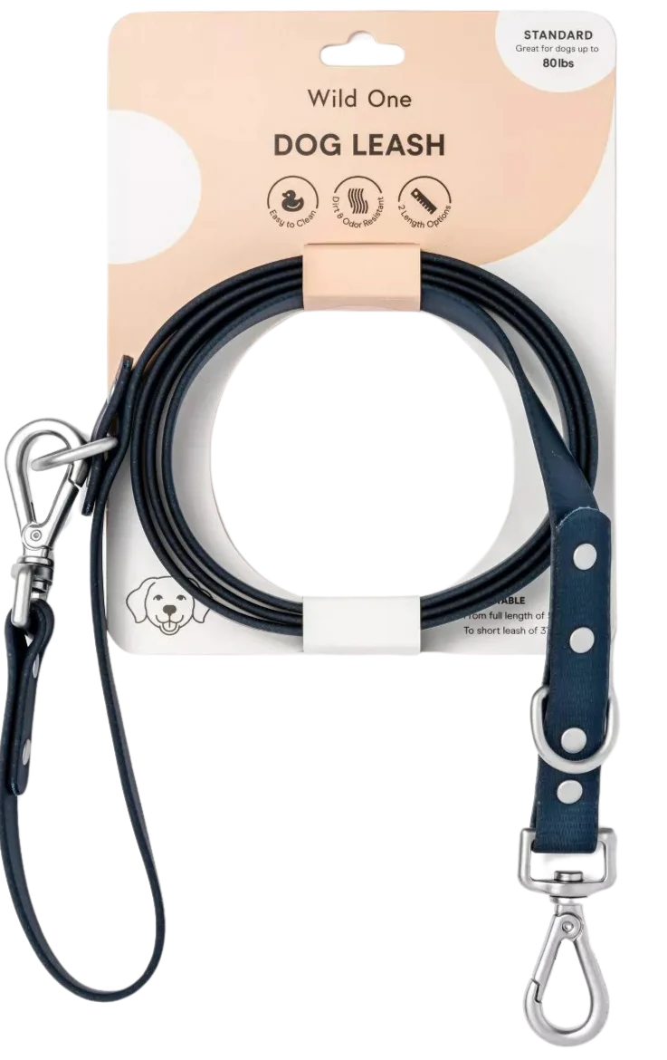 Clear Coated- Standard Leash