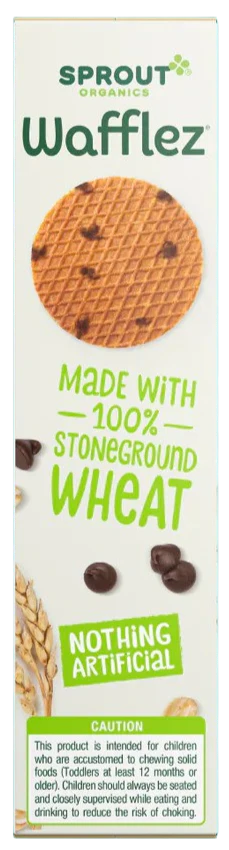 CoComelon Wafflez Toddler Snack Chocolate Chip and Oatmeal (5 CT) - Image 2