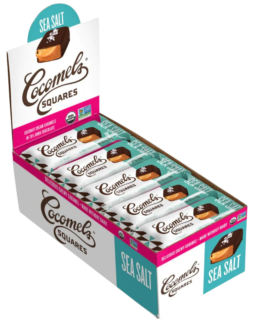 Sea Salt Chocolate Squares (15 Pack Case) - Image 2