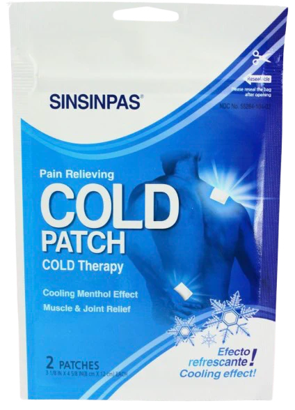 Cold Pain-Relieving Patch