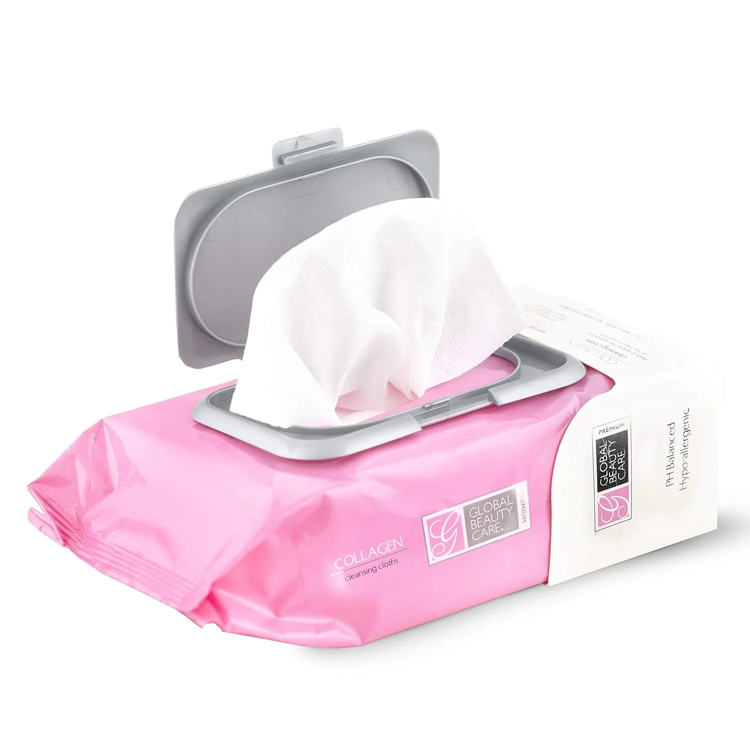 Collagen Facial Cleasing Wipes (60 CT) - Image 2