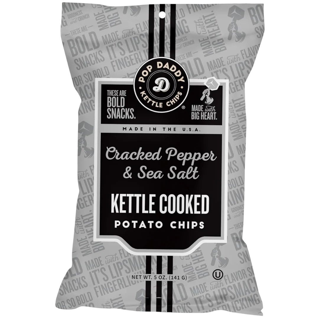 Cracked Pepper Potato Chips
