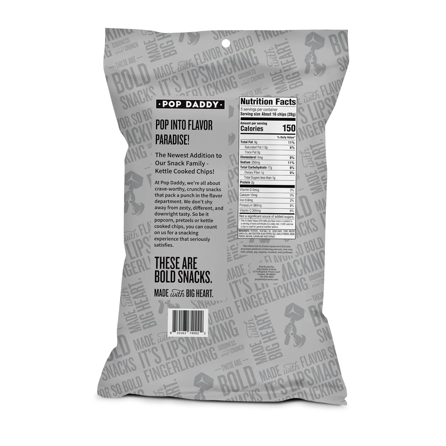 Cracked Pepper Potato Chips - Image 2