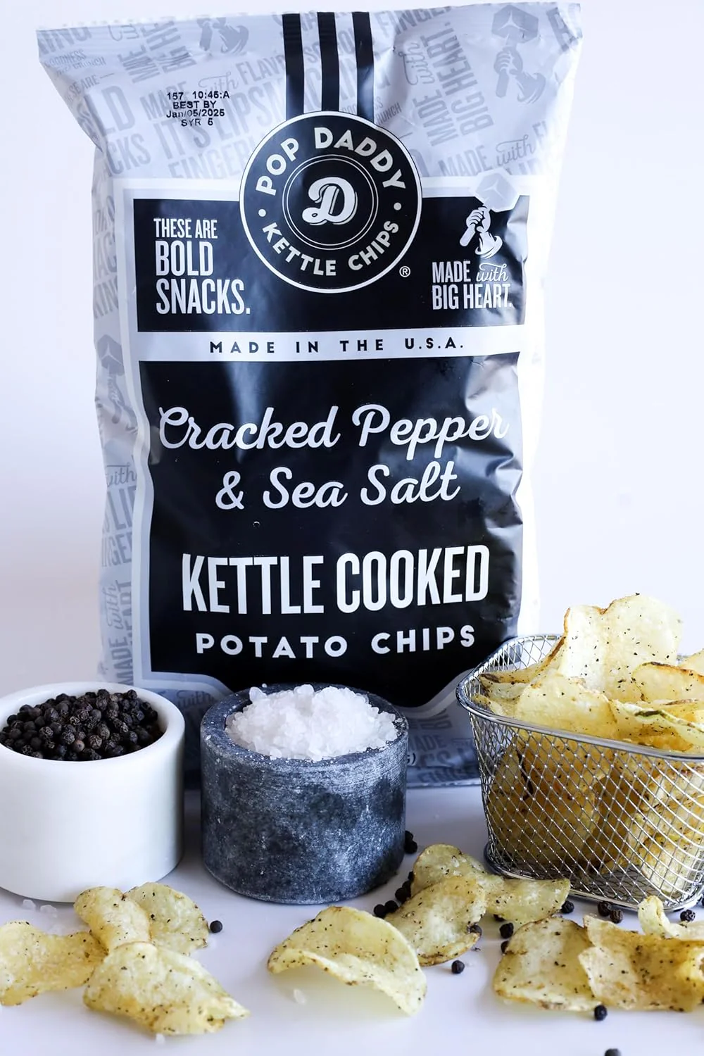 Cracked Pepper Potato Chips - Image 4