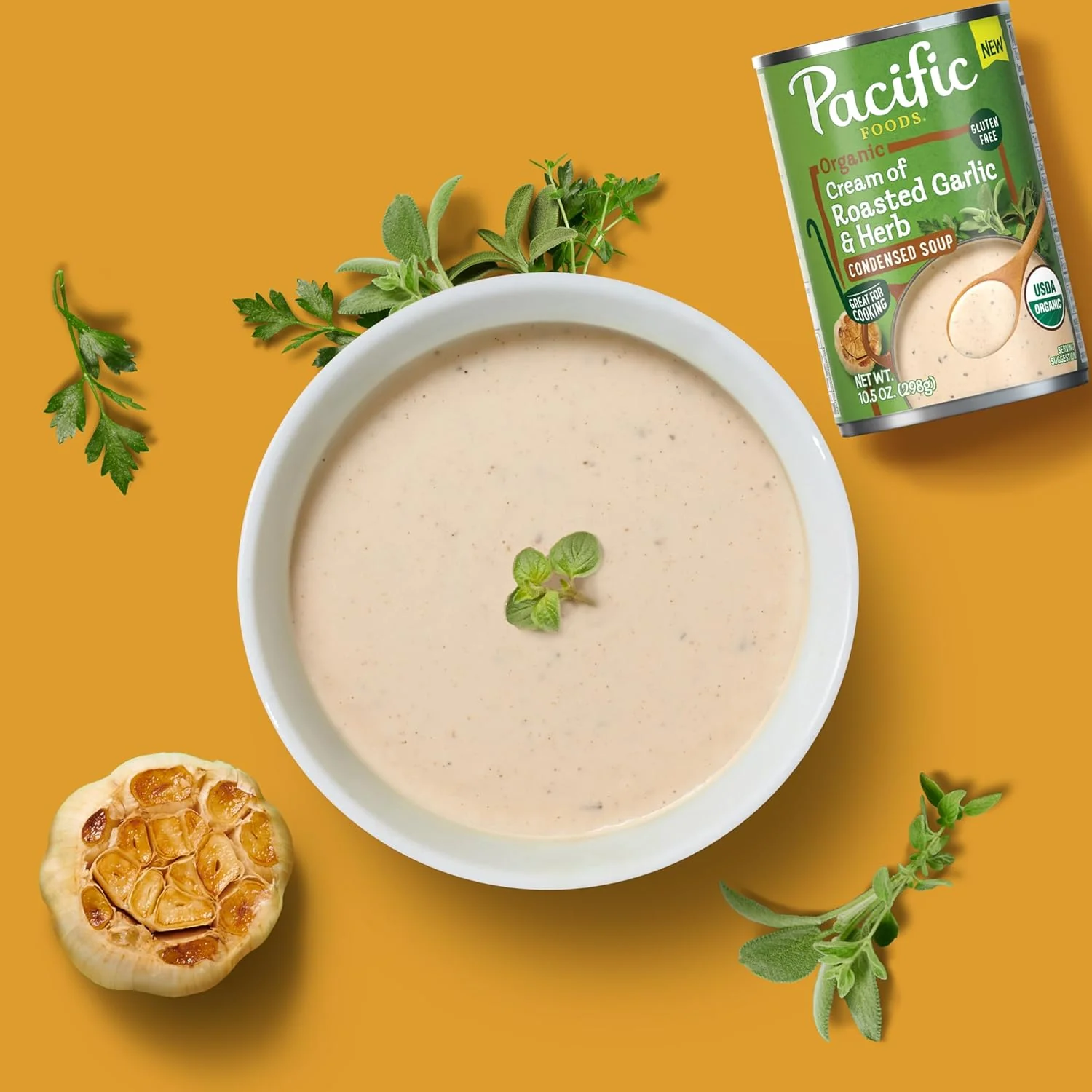 Cream of Roasted Garlic & Herb Condensed Soup - Image 3