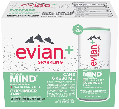 Cucumber & Mint Sparkling Water (11.2 Oz)