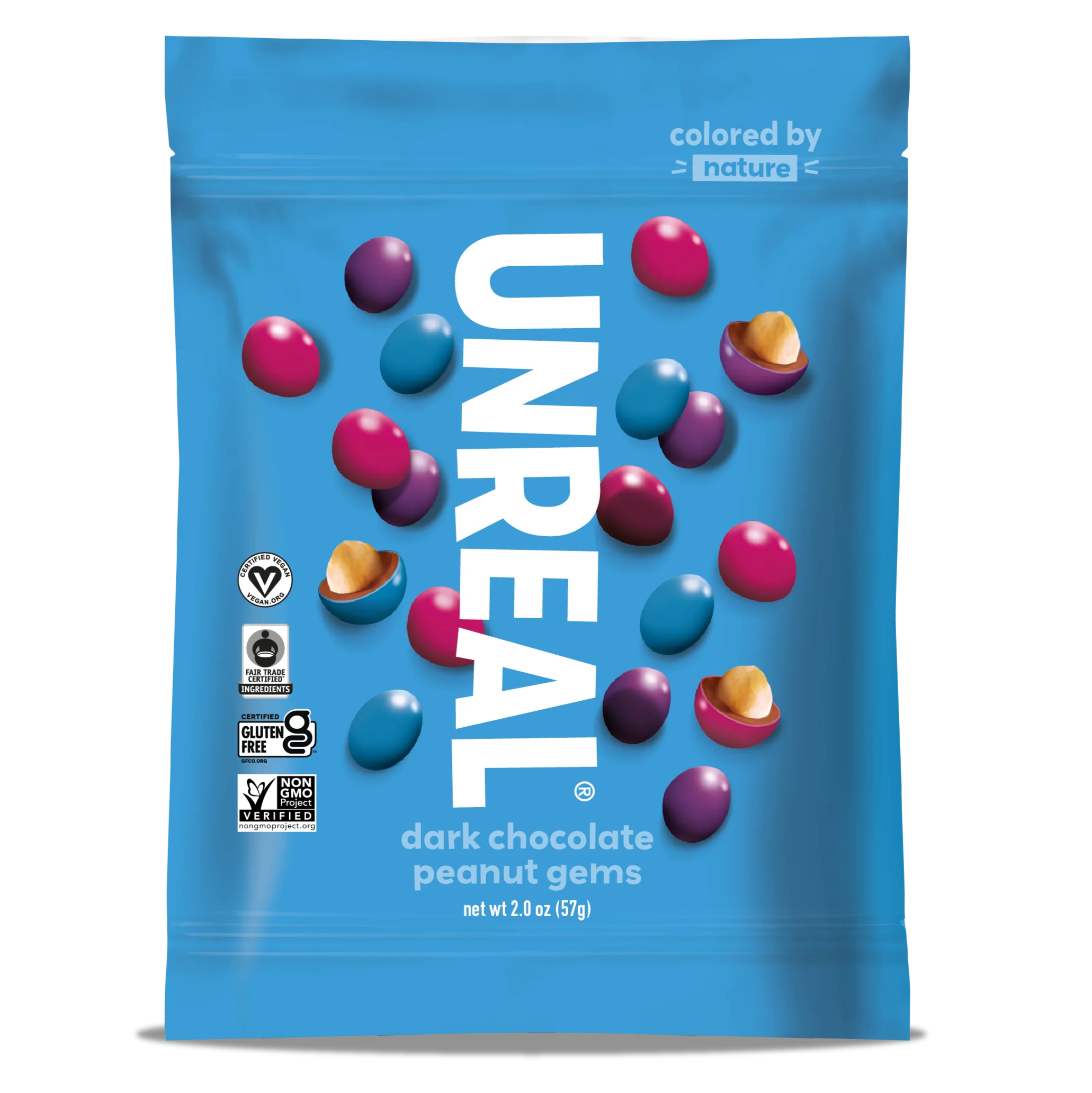 Dark Chocolate Peanut Gems (9 Pack) - Image 2