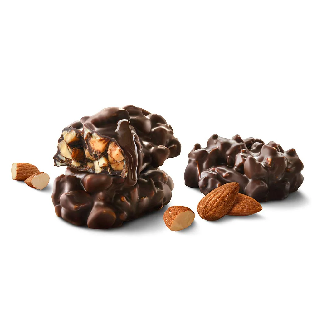 Dark Chocolate Salted Almond Clusters - Image 2