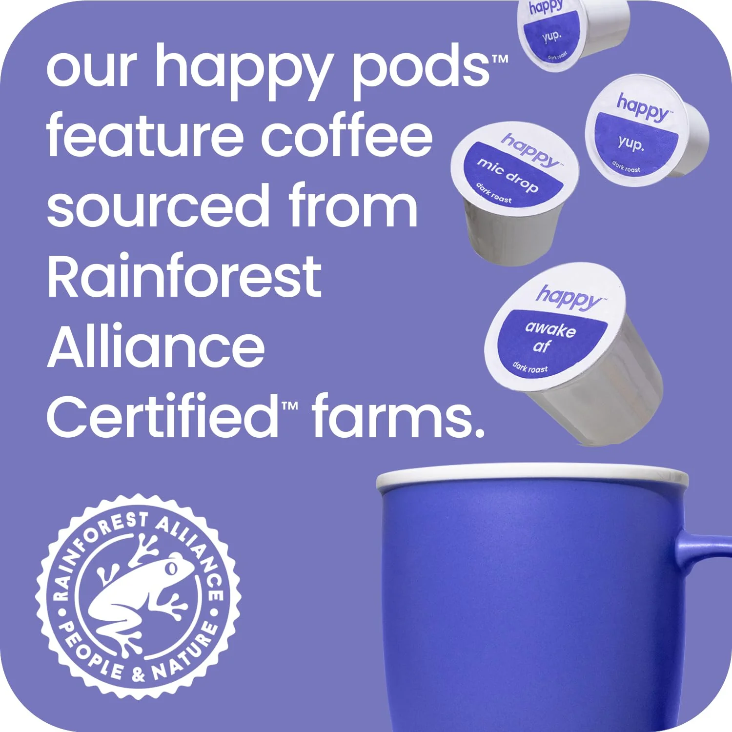 Dark Roast Coffee Pods (10 CT) - Image 3