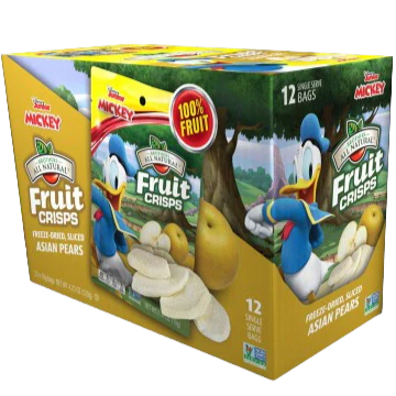 Donald Duck Fruit Crisp Asian Pear (12 Pack)