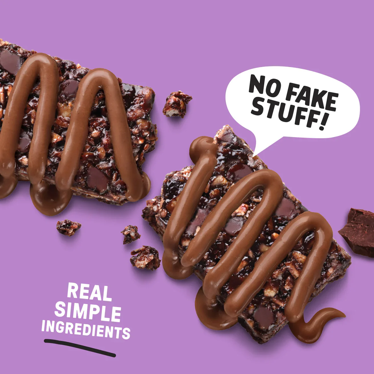 Double Chocolate Chewy Granola Bar - Image 2