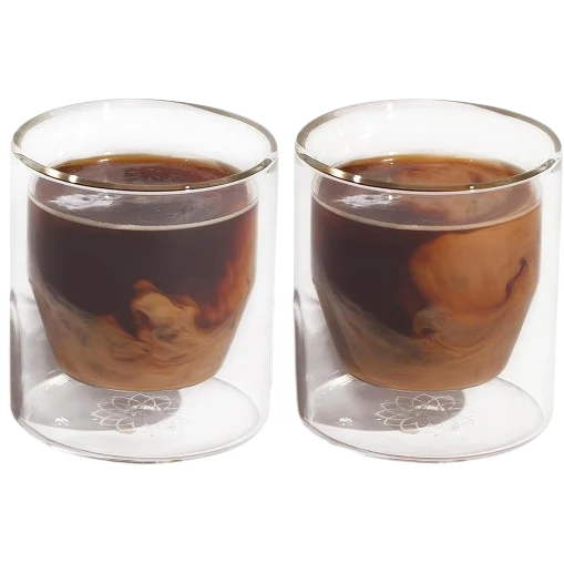 Double-wall Glass Set Of Two (Clear)