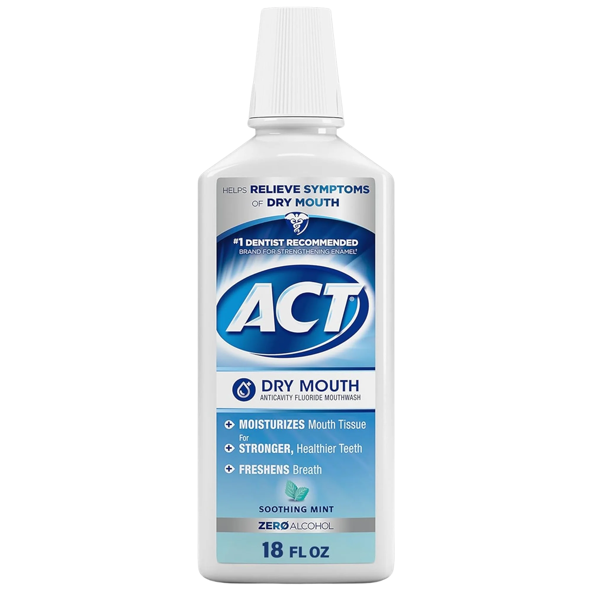 Dry Mouth Anticavity Zero Alcohol Fluoride Mouthwash