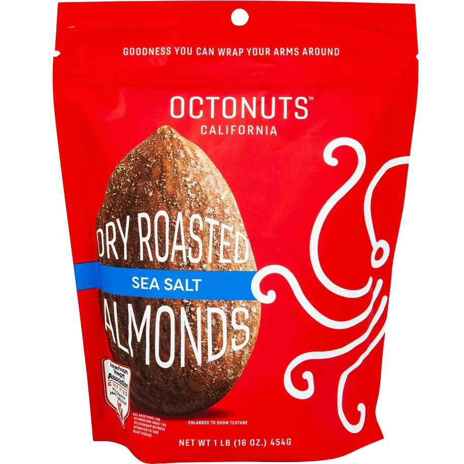Dry Roasted Sea Salt Almonds