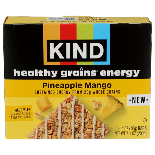 Healthy Grains Energy Bars - Pineapple Mango (5 CT)