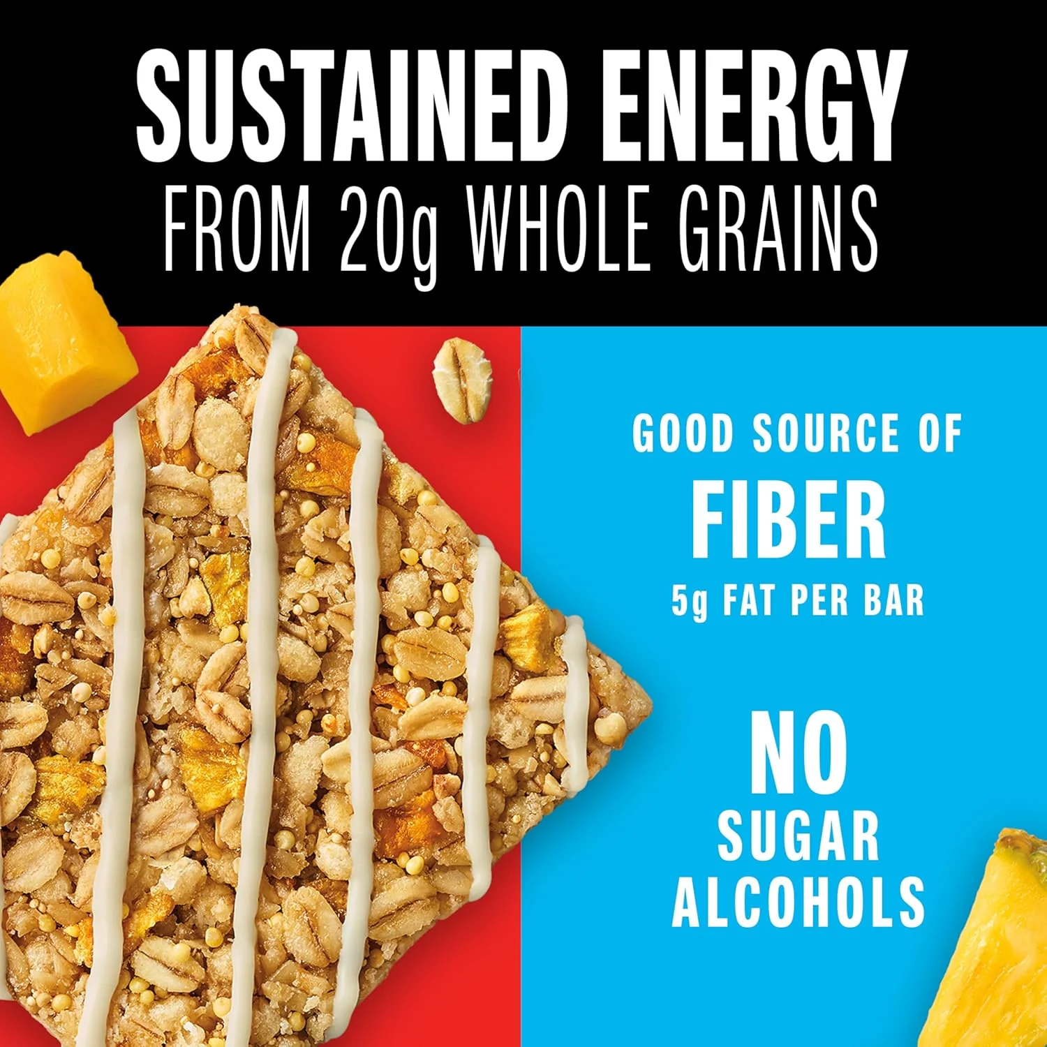 Healthy Grains Energy Bars - Pineapple Mango (5 CT) - Image 3