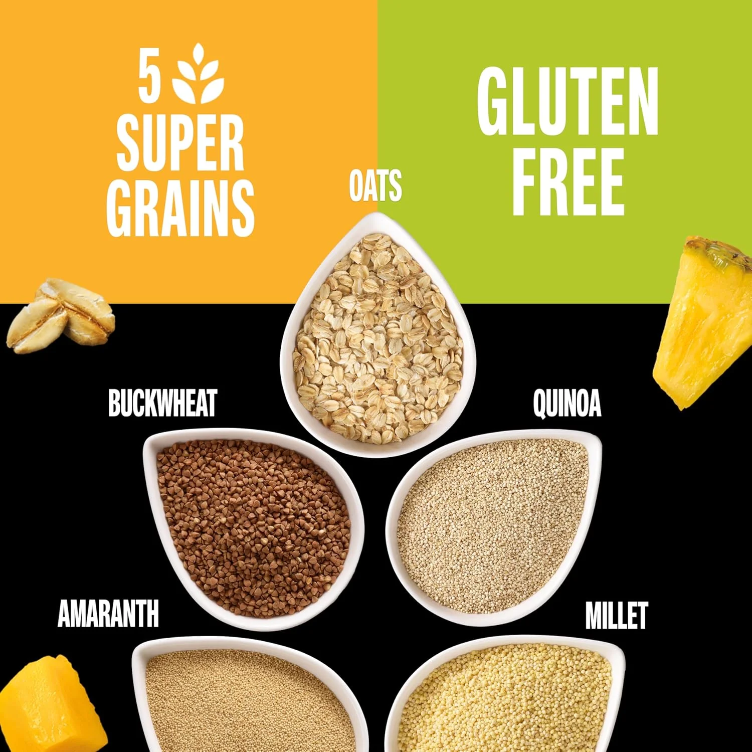 Healthy Grains Energy Bars - Pineapple Mango (5 CT) - Image 4