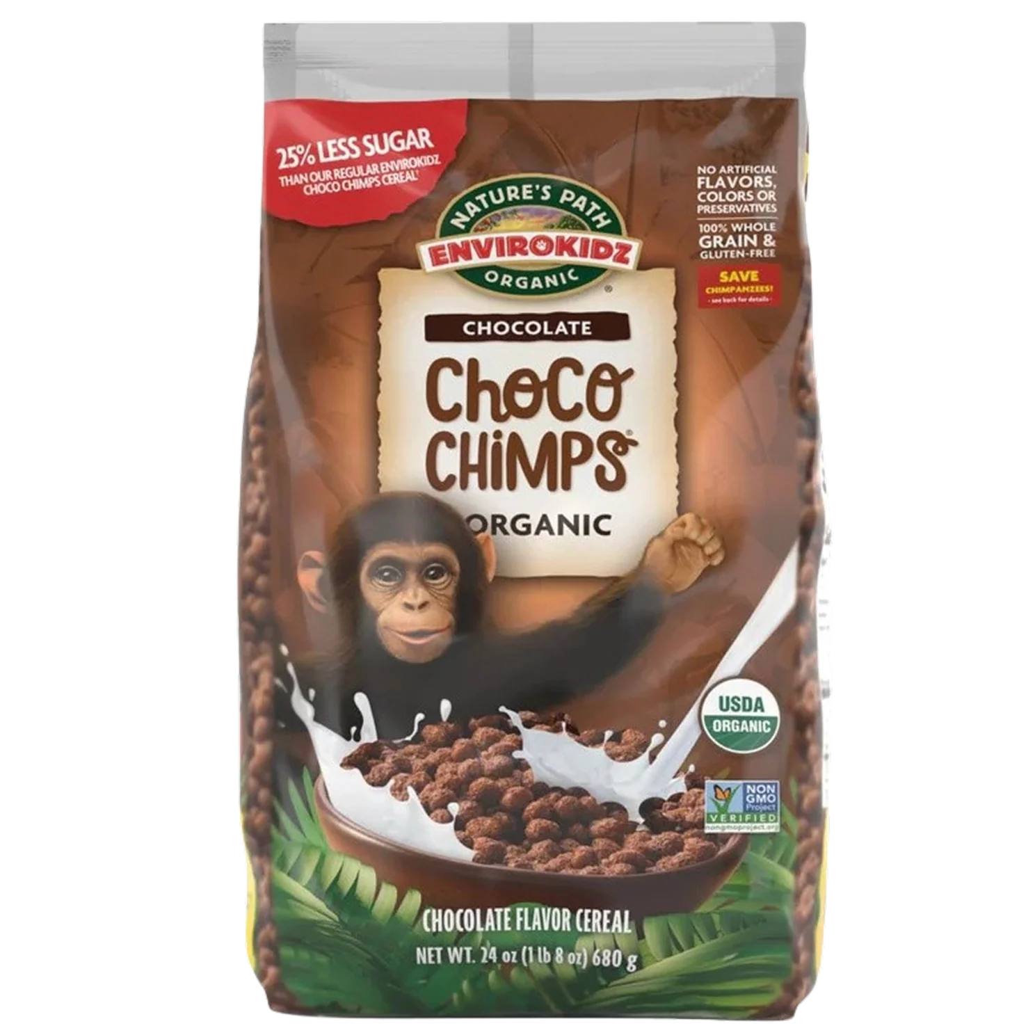 Envirokidz: Choco Chimps Chocolate Flavored Cereal