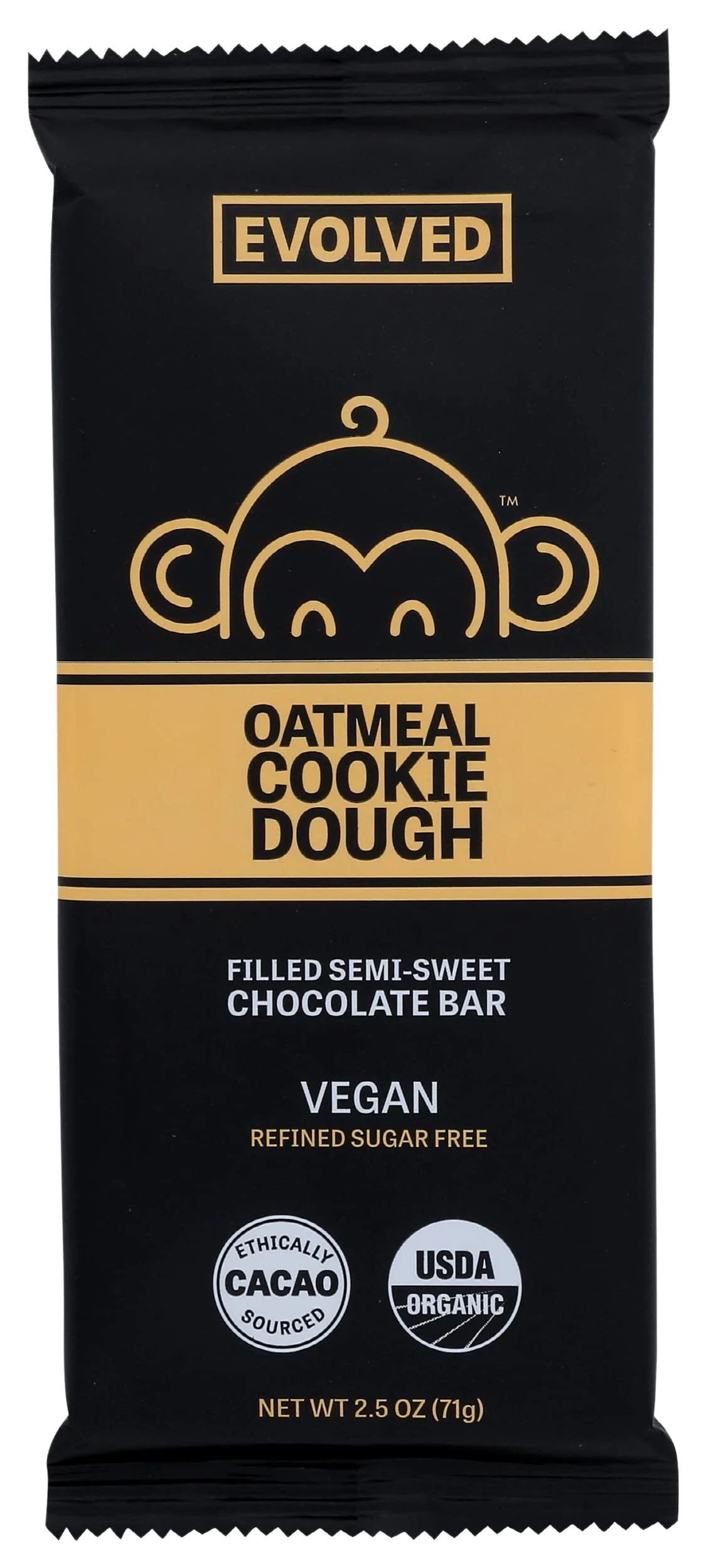 Chocolate Oatmeal Cookie Dough Bar