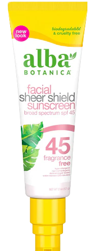 Facial Fragrance Free Sunscreen, Spf 45