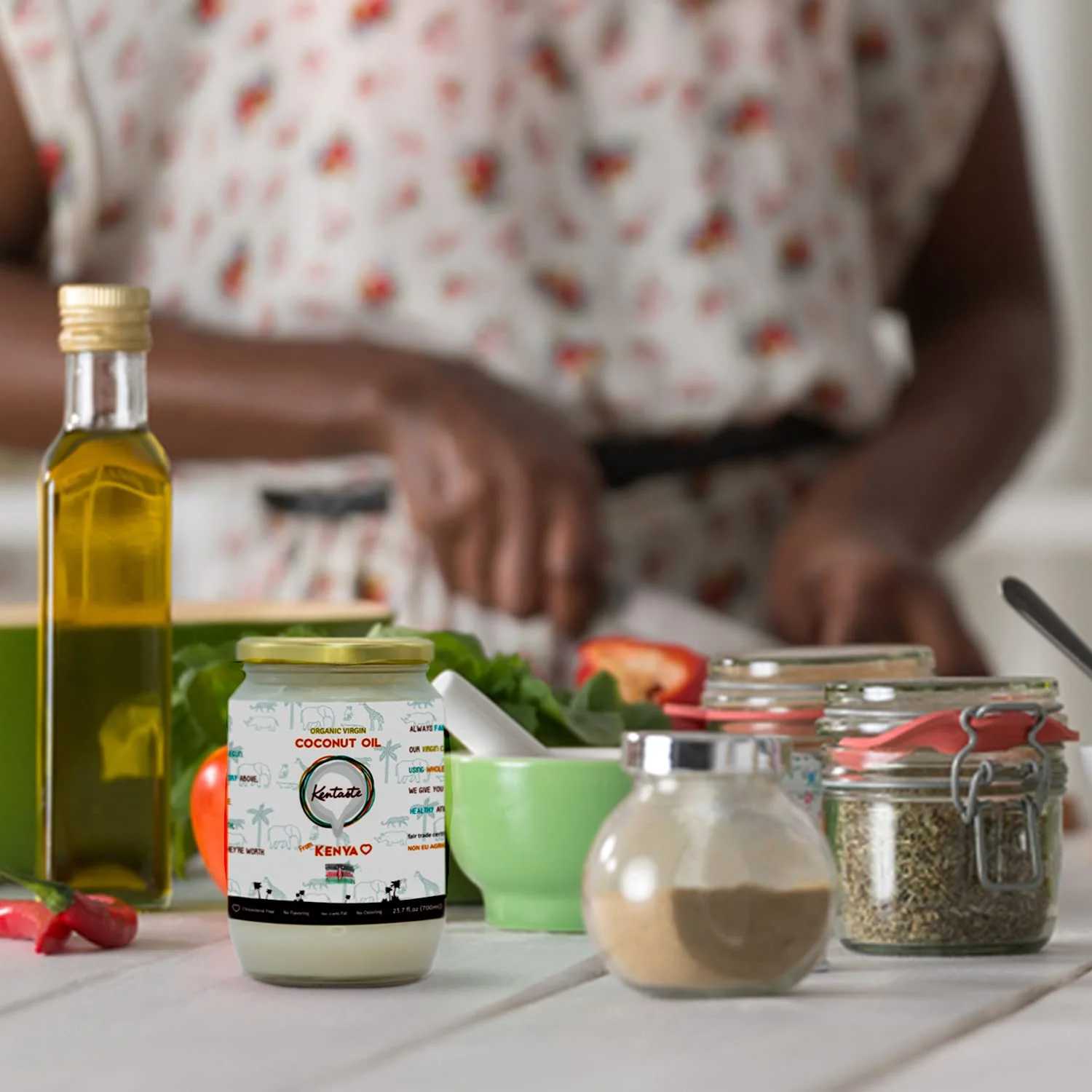 Fair Trade Organic Virgin Coconut Oil - Image 3