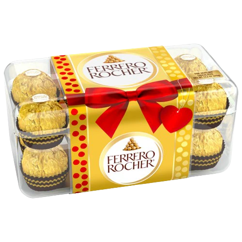 Fine Hazelnut Chocolates - Valentine's Day Box (16 CT)
