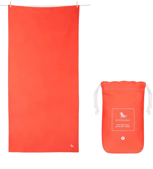 Fitness Towel Uluru Red