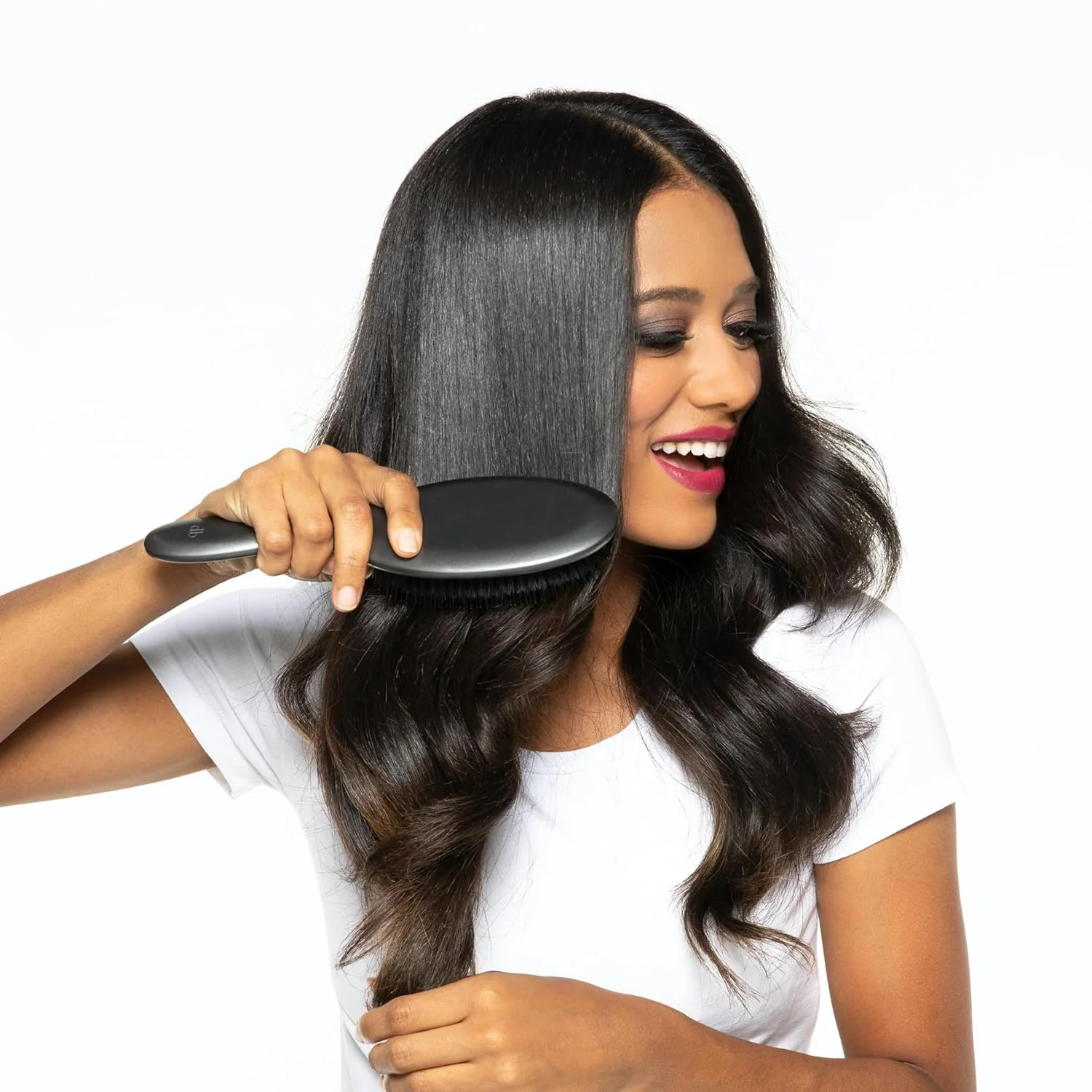 Flat Mate Boar Bristle Hair Brush - Image 2