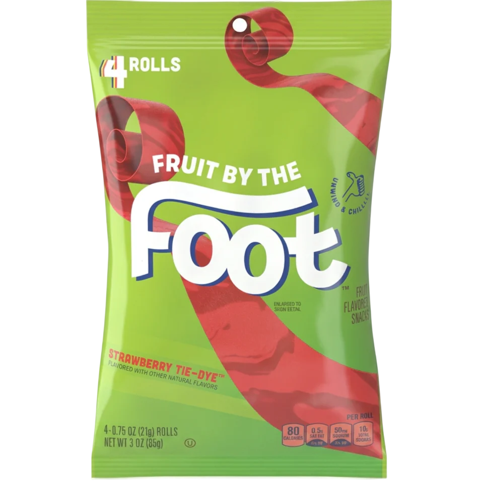 Fruit by the Foot Strawberry Tie Dye (8 Pack) - Image 2